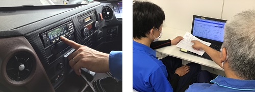 セイフティ・レコーダ導入による安全運転の推進